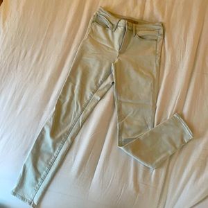 Athlete sculptek light wash high waist rise jeans